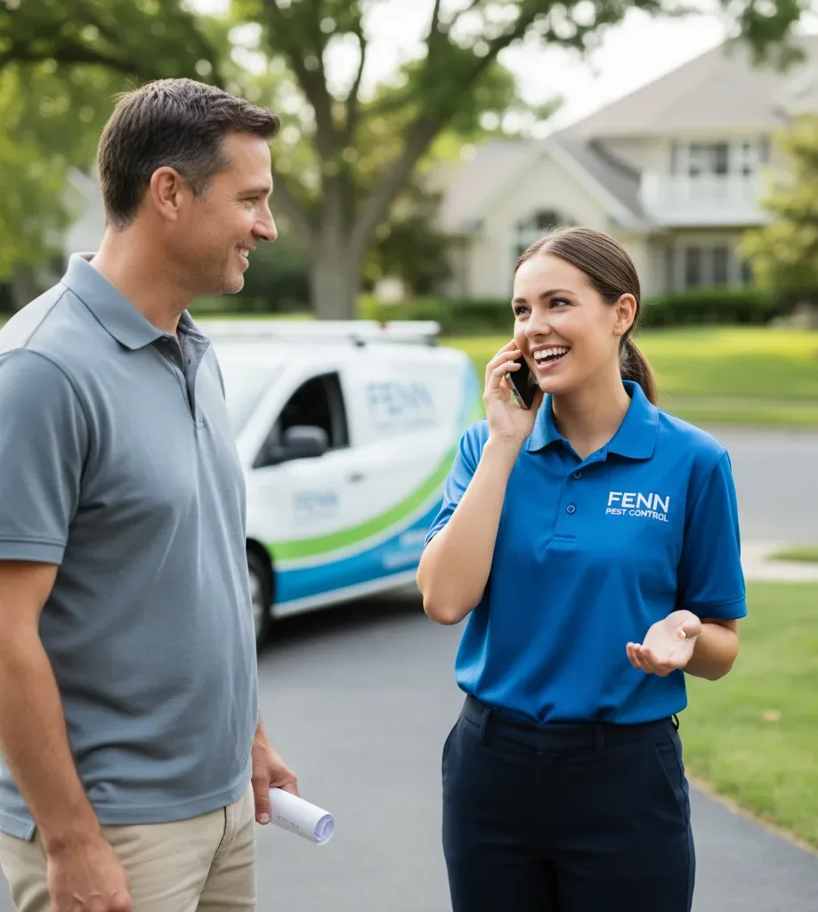 Fenn Pest Control customer support in Belleville